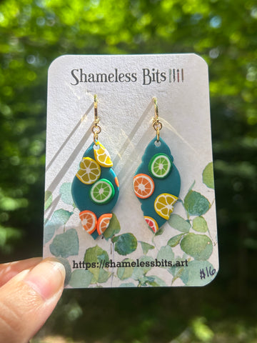 Citrus gold hook fancy frames