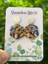 Blue Floral hexagons
