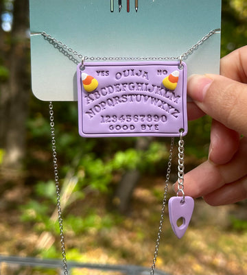 Ouija Necklace Purple