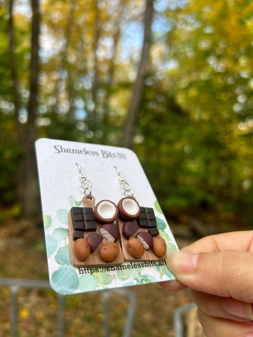 Needham Board Earrings