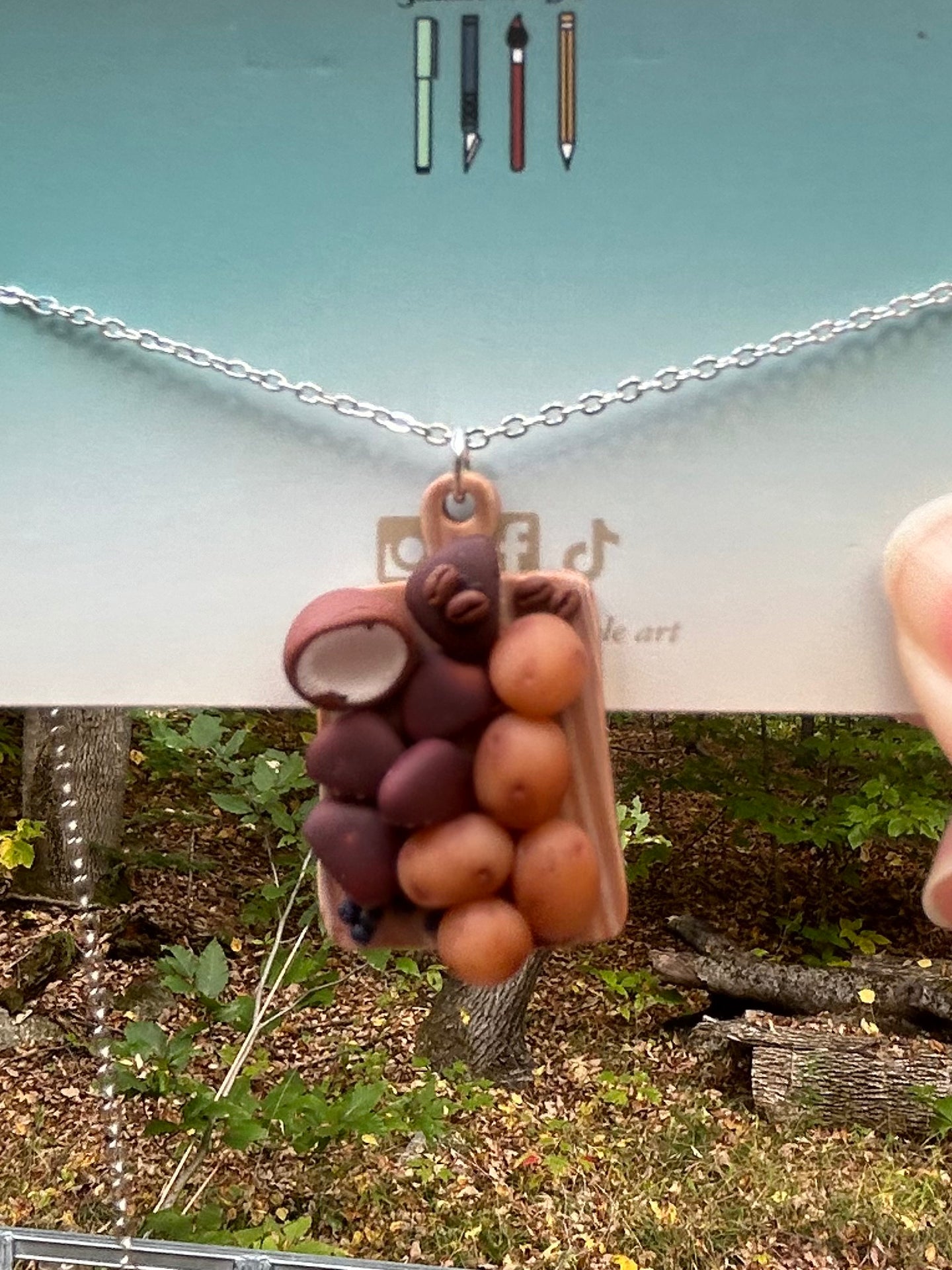 Needham Board Necklace