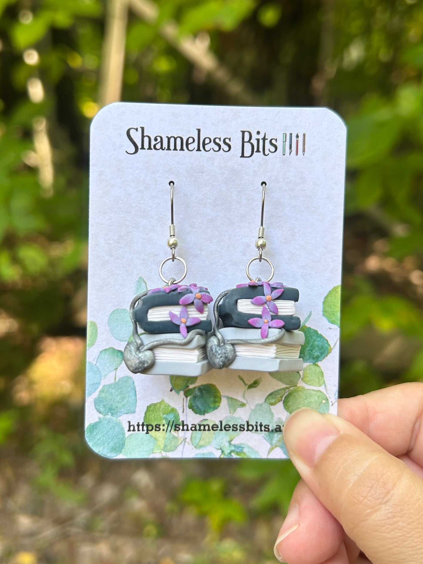 Lilac and Locket Bookstack