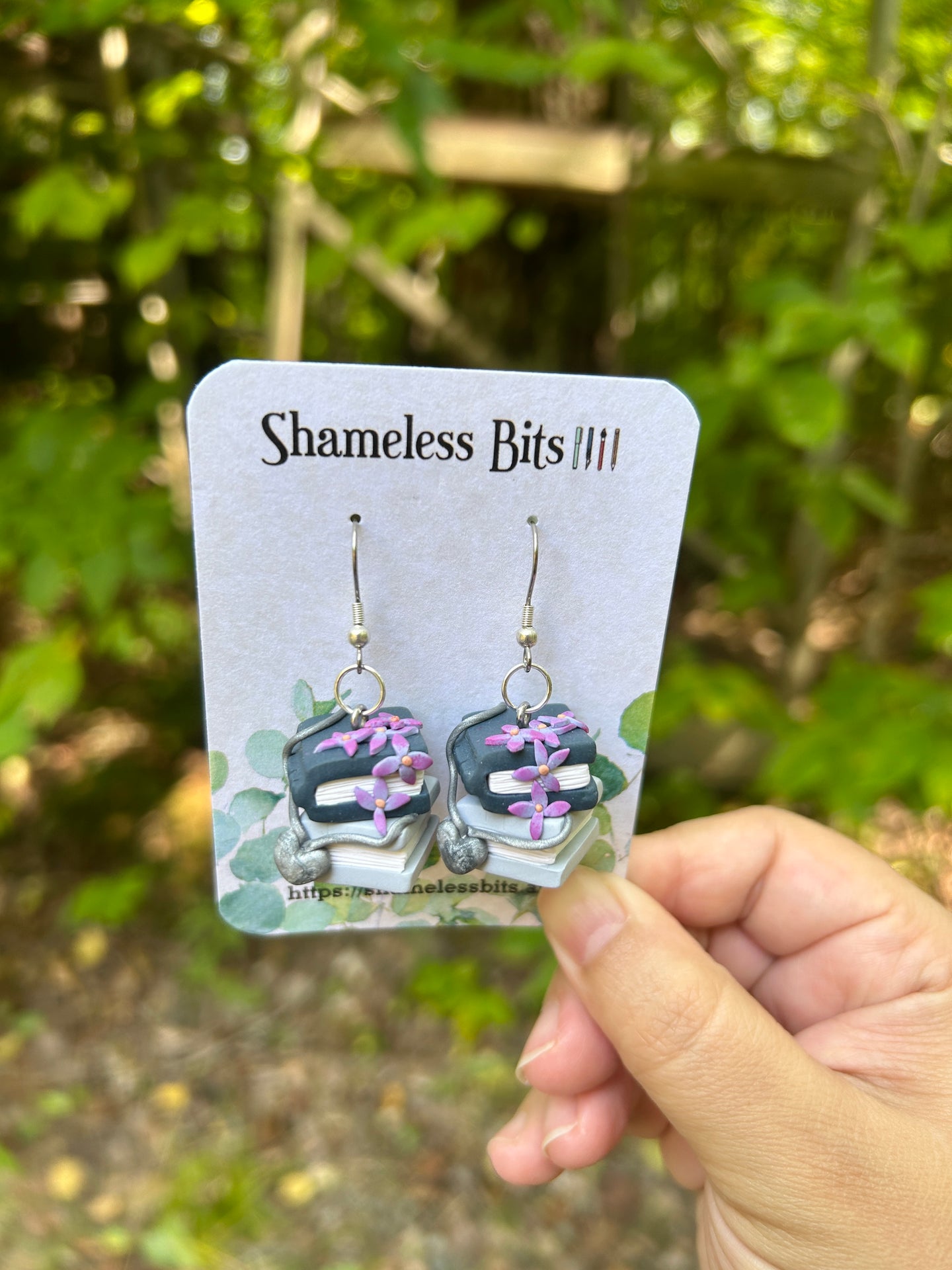 Lilac and Locket Bookstack