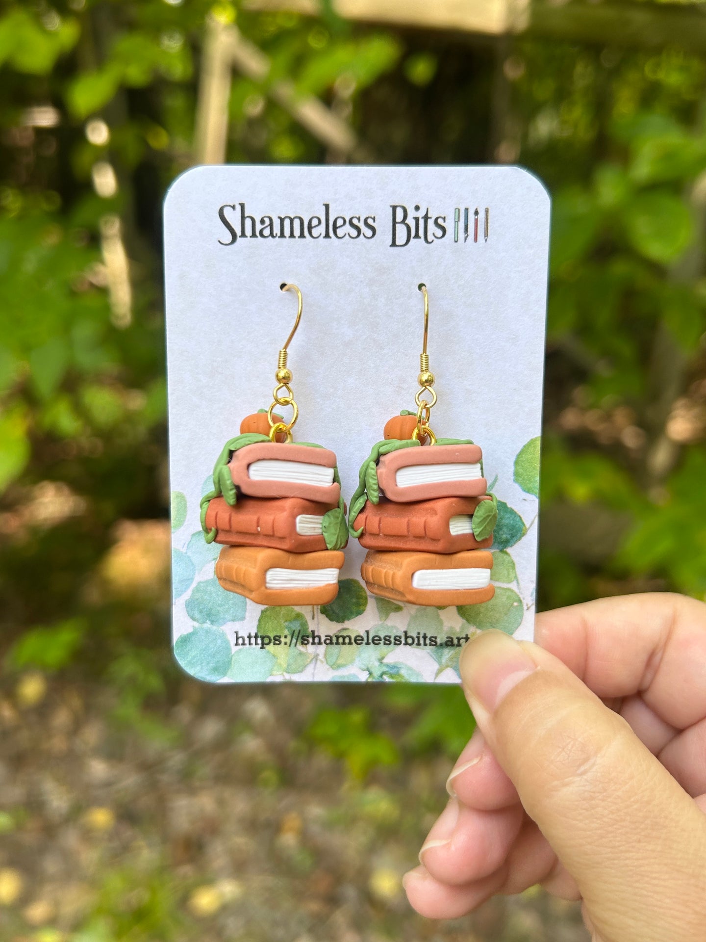 Fall Pumpkin Bookstack