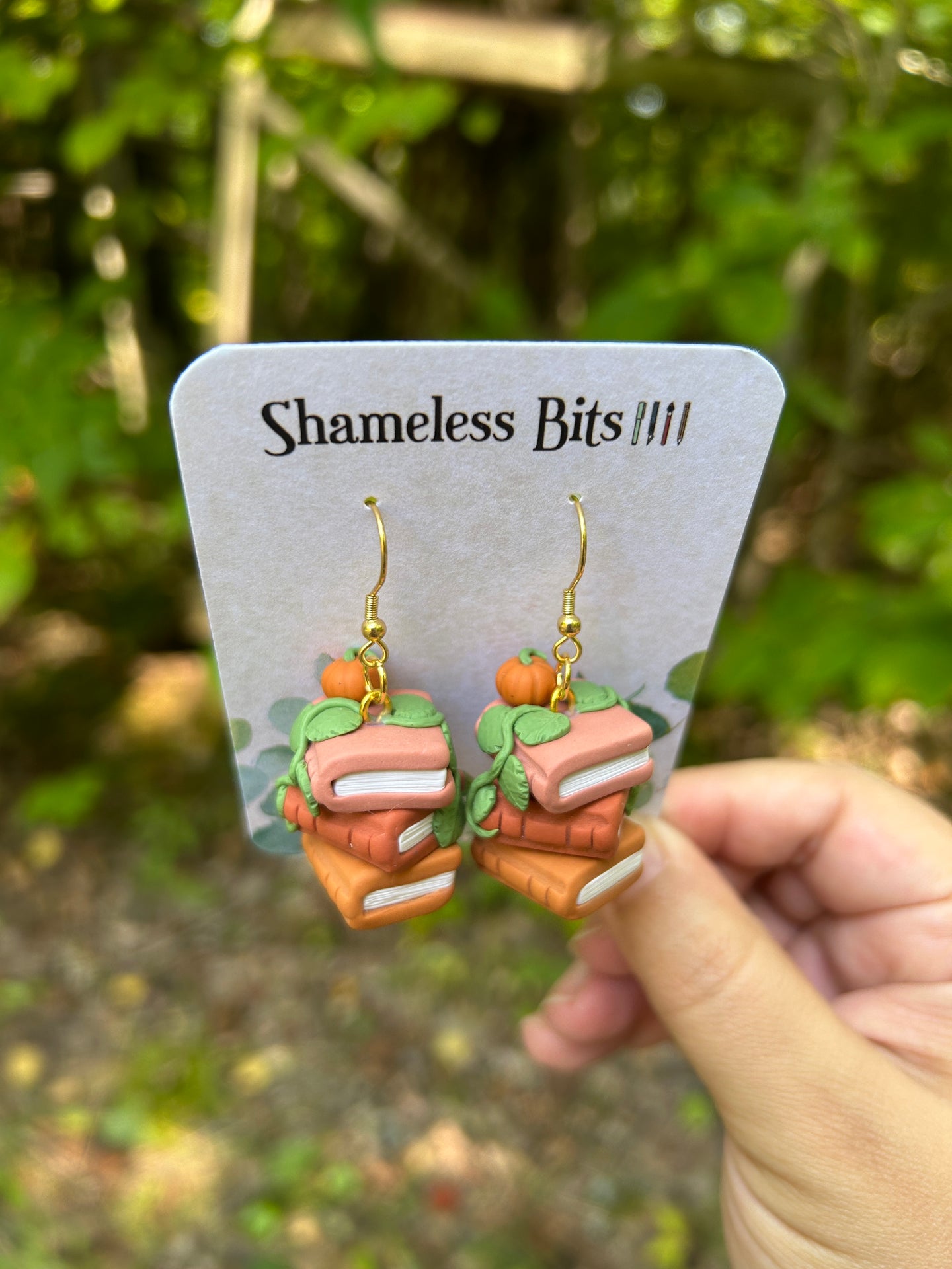 Fall Pumpkin Bookstack