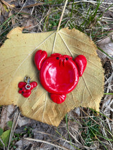 Red Lobster Worry Stone and Keychain